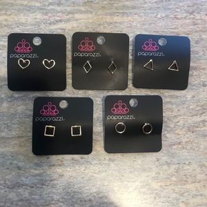 NEW Gold SHAPE Earrings
